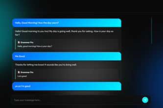 Lumina AI - a Grammar Checker Bot Using Gemini API
