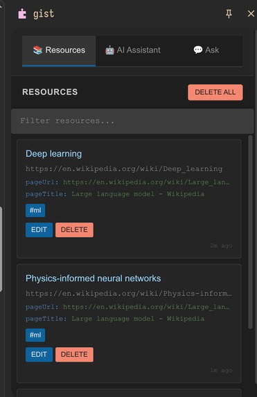 Gist – screenshot 3