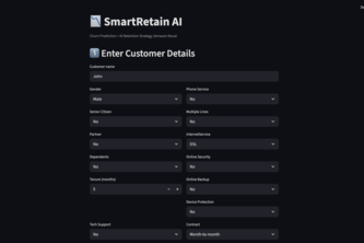 SmartRetain AI - Customer Churn Intelligence Agent