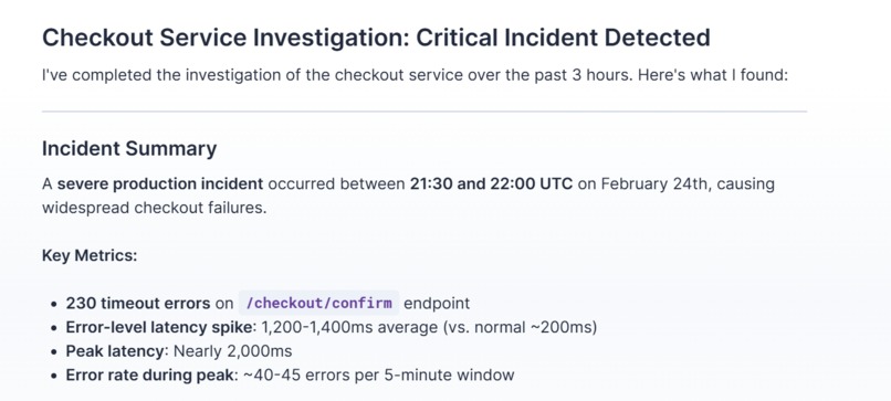 Incident Co-Pilot – screenshot 3