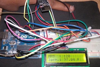 Iot based health monitoring system 