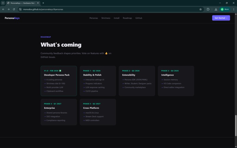PersonaKeys – screenshot 3