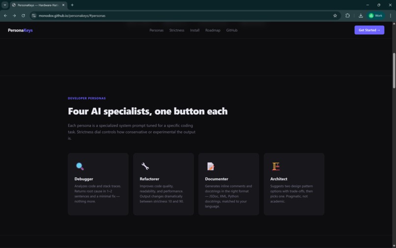 PersonaKeys – screenshot 5