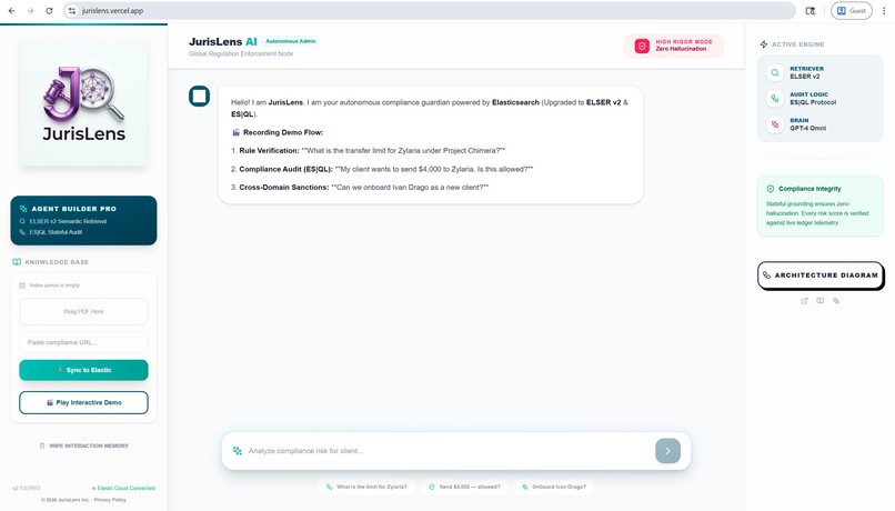 JurisLens- AI-Powered Legal & Financial Compliance  – screenshot 2