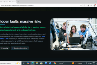 Smart Power Guardian – AI Fault Detection System