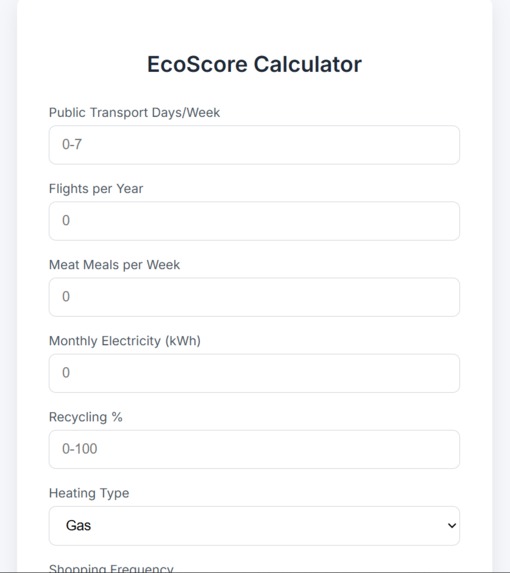 EcoScore Pakistan – screenshot 1