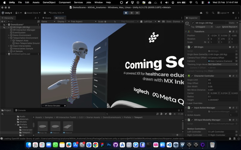 Anatome AI - XR Healthcare & Medical Education via MX Ink – screenshot 2