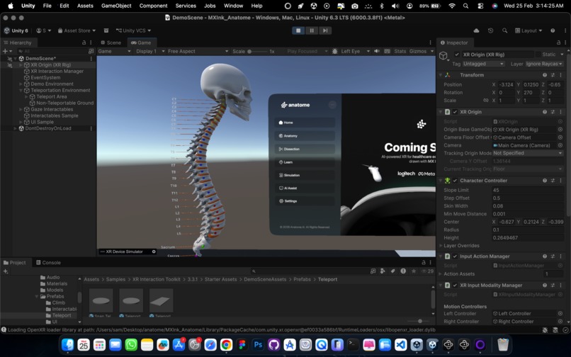 Anatome AI - XR Healthcare & Medical Education via MX Ink – screenshot 3