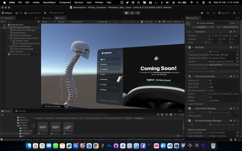 Anatome AI - XR Healthcare & Medical Education via MX Ink – screenshot 4
