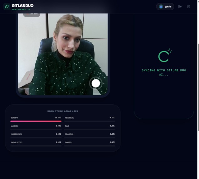 AI Bio-Feedback Agent – screenshot 1