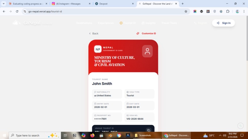 GoNepal – screenshot 2