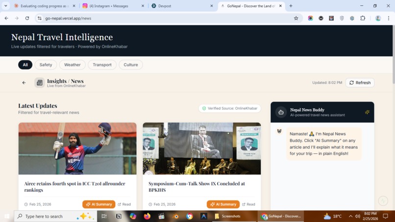 GoNepal – screenshot 4