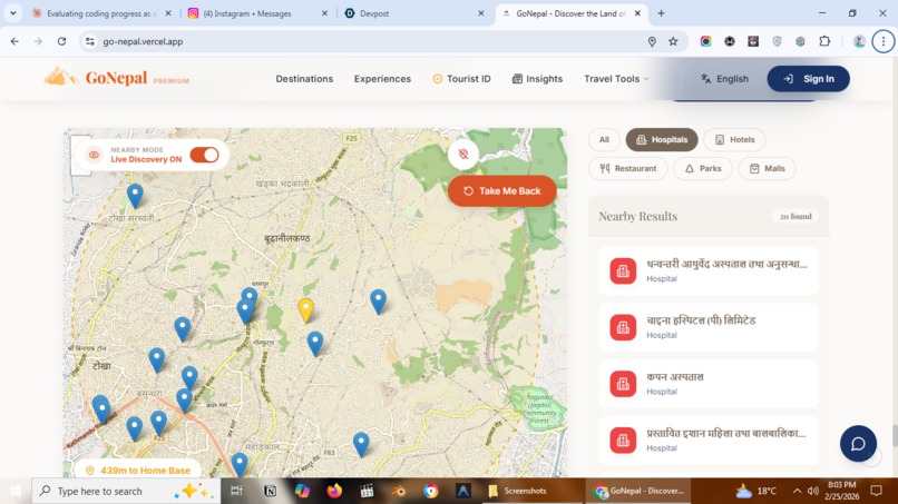 GoNepal – screenshot 6