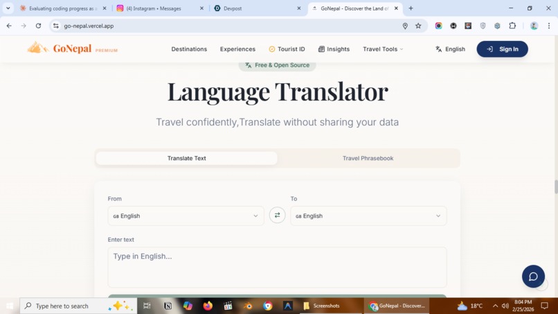 GoNepal – screenshot 8