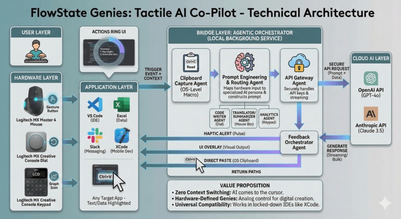 FlowState Genies: The Tactile AgenticAI Co-Pilot – screenshot 4