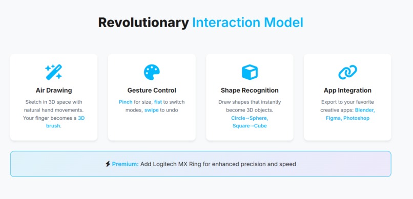 MX AirCanvas3D by Logitech Actions SDK – screenshot 5