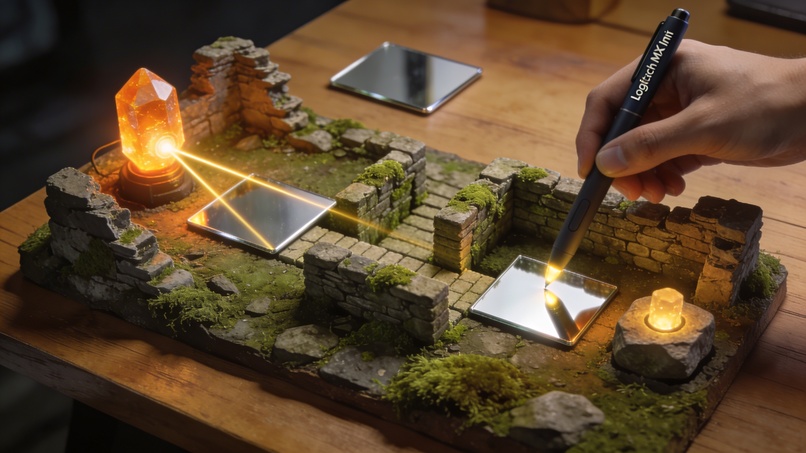 Lumina's Trace: Draw the Laws of Physics – screenshot 2