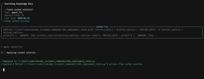 DevOps Incident Commander – screenshot 2