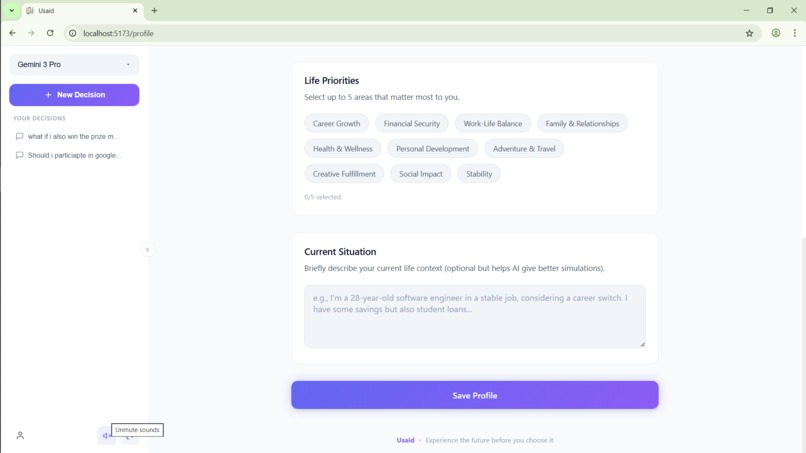 U said – screenshot 2