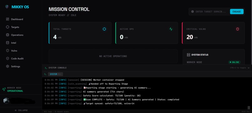 MikkyOS – screenshot 2