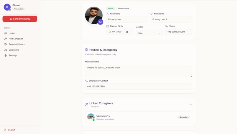 CareAlert – screenshot 4