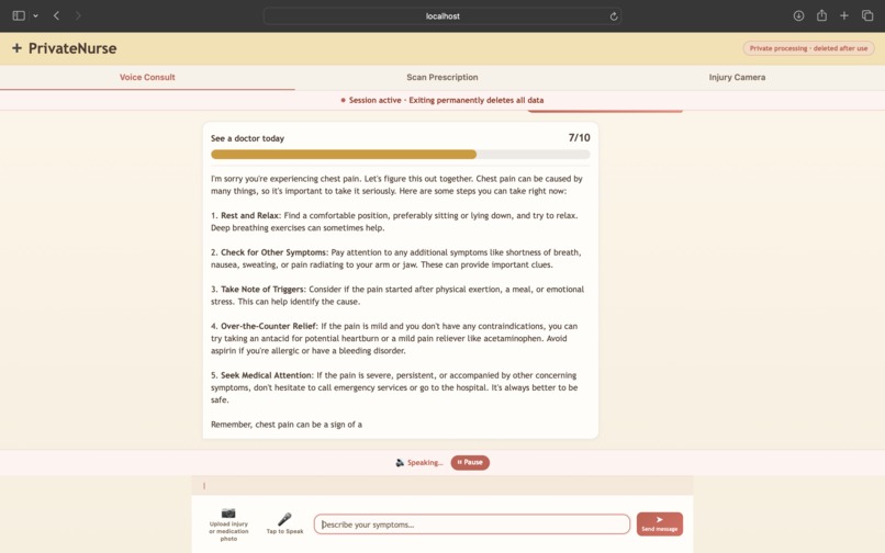 PrivateNurse – screenshot 5