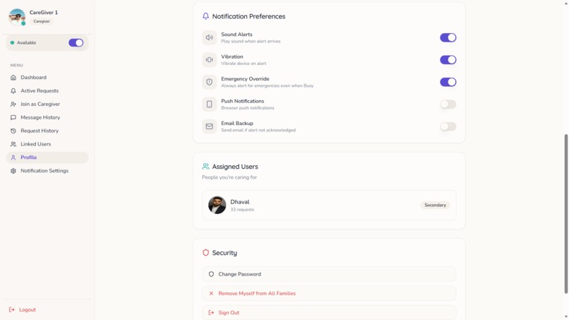CareAlert – screenshot 10