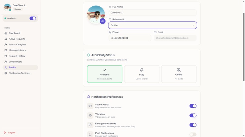 CareAlert – screenshot 9