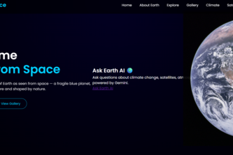 Earth From Space – AI Powered Planet Explorer
