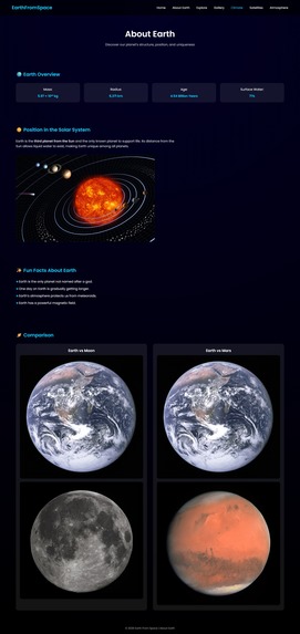 Earth From Space – AI Powered Planet Explorer – screenshot 2
