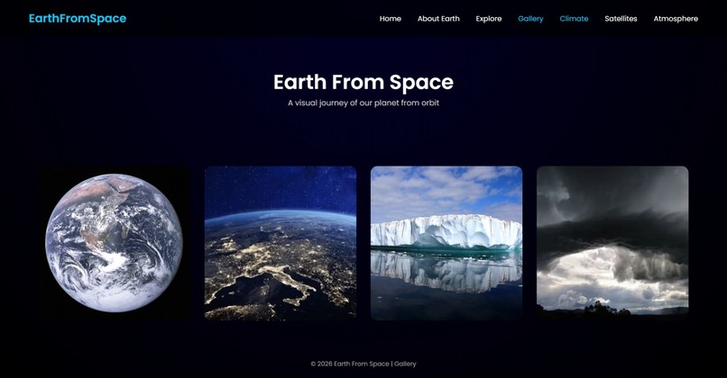 Earth From Space – AI Powered Planet Explorer – screenshot 3