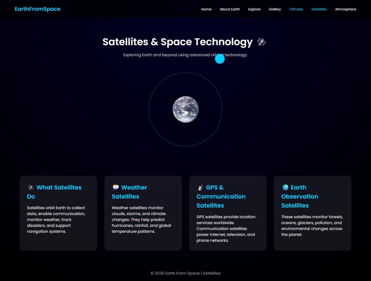 Earth From Space – AI Powered Planet Explorer – screenshot 4