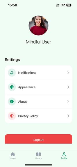 Mindful Moment – screenshot 1