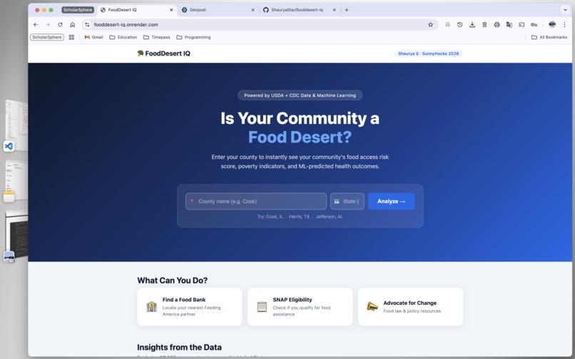 FoodDesert IQ – screenshot 2