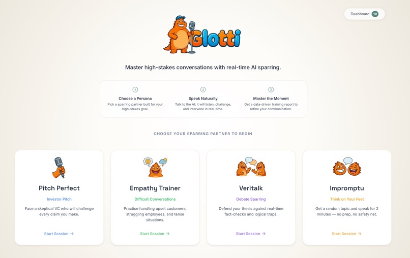 Glotti – screenshot 1