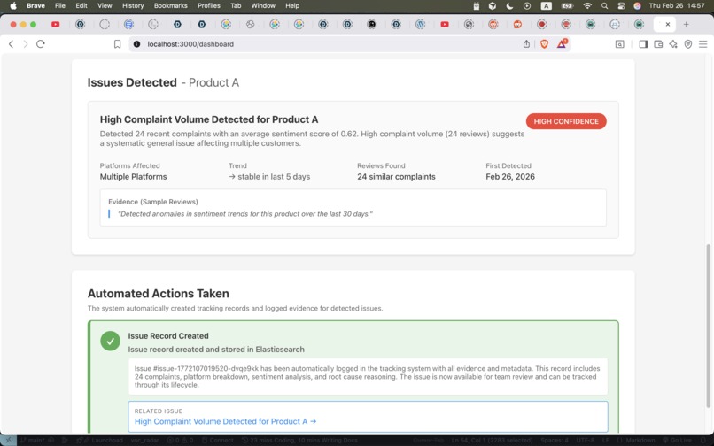 VOC Radar – screenshot 2
