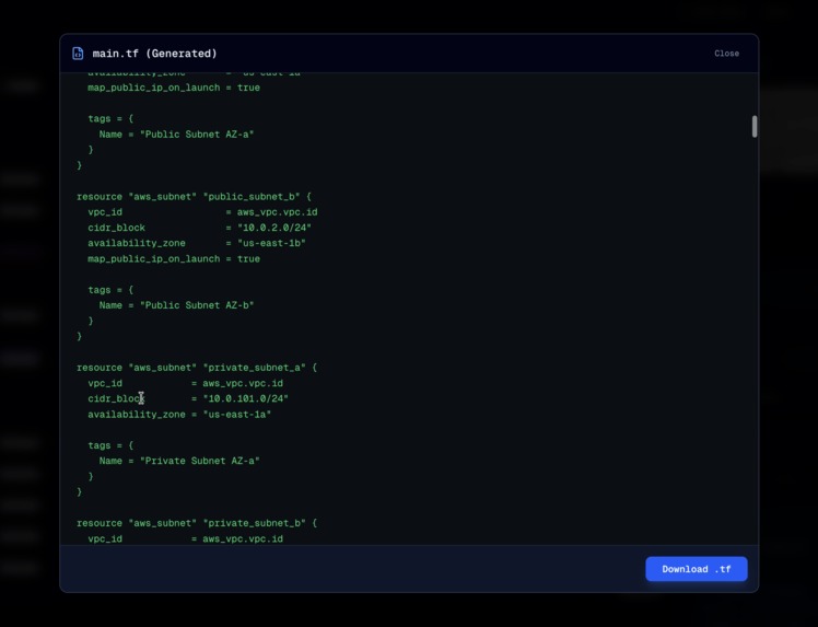 InfraMinds – screenshot 2