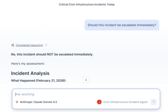 Civic Infrastructure Incident Response Agent
