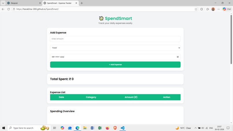 SpendSmart – screenshot 1