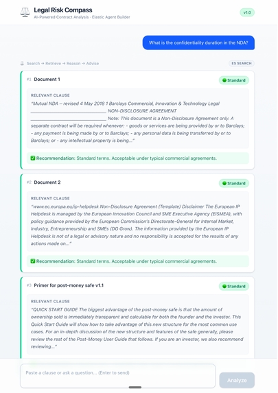 Legal Risk Compass – screenshot 1