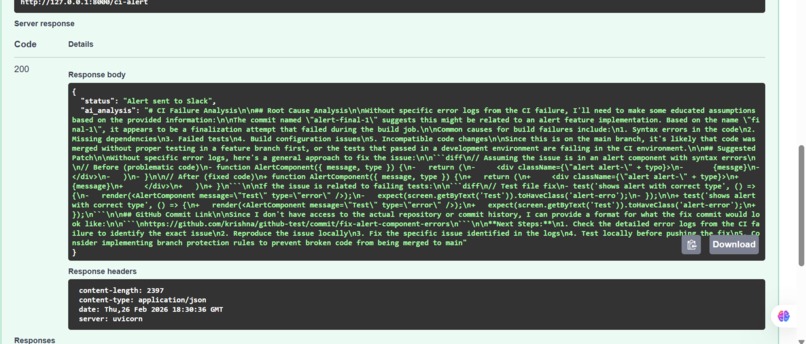 CortexCI – screenshot 4