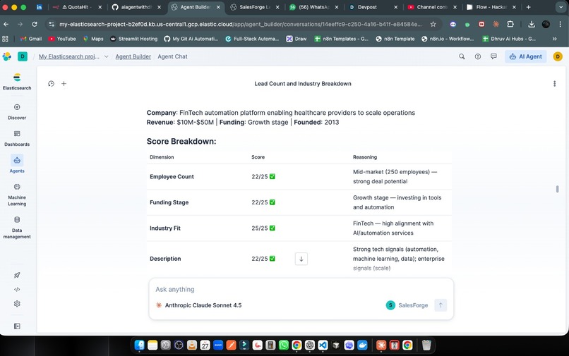 SalesForge Agent – screenshot 2