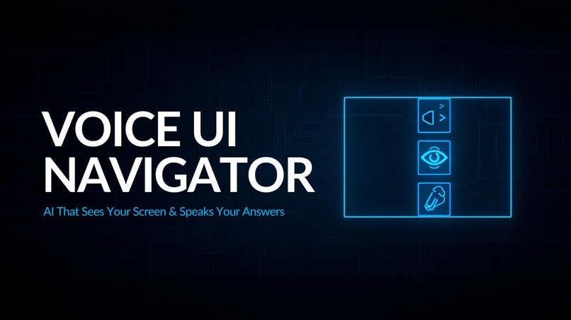 VOICE UI NAVIGATOR – screenshot 1