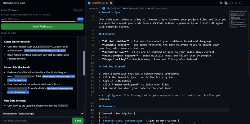Semantic Sync – screenshot 2