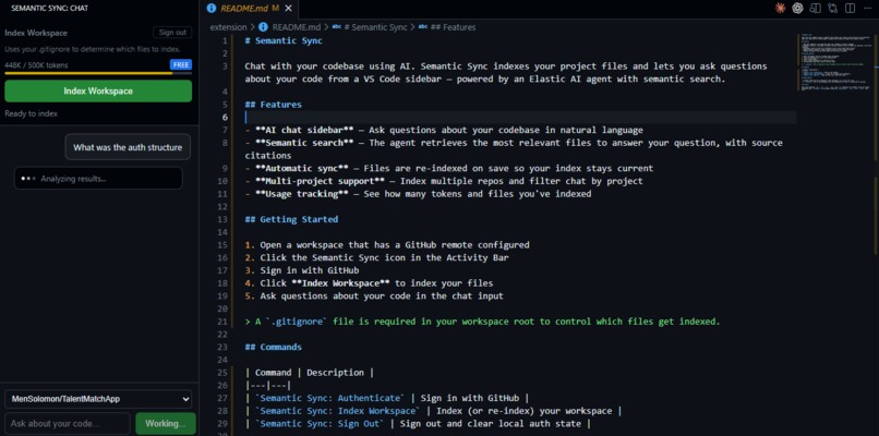 Semantic Sync – screenshot 3