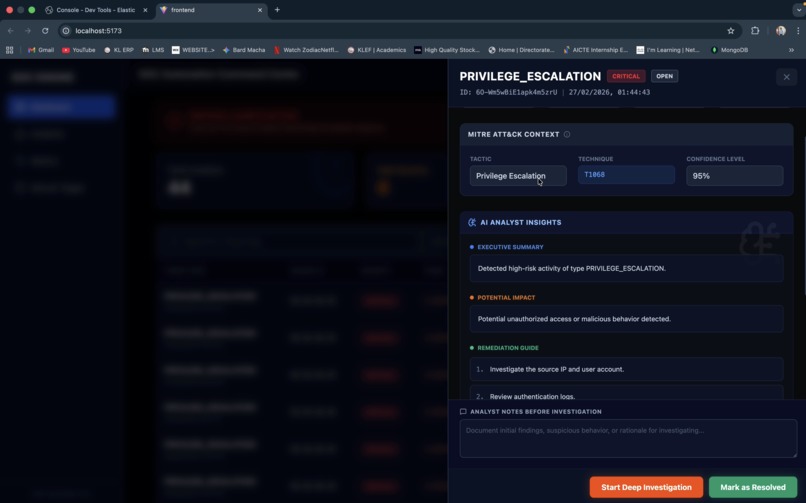 Autonomous SOC Orchestration Platform – screenshot 6