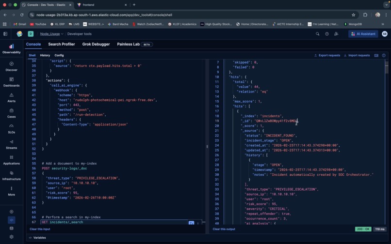 Autonomous SOC Orchestration Platform – screenshot 8