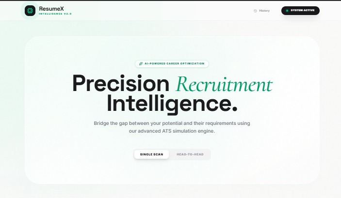 ResumeX Intelligence – screenshot 4