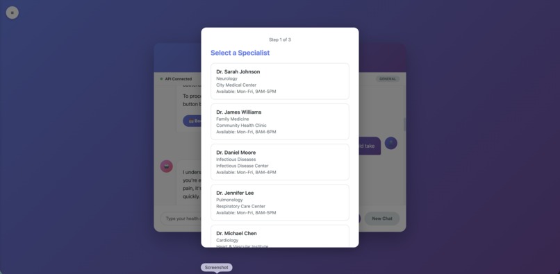AI Health Assistant RAG Application – screenshot 3