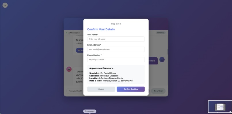 AI Health Assistant RAG Application – screenshot 4